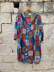 INDIASHIVA πουκαμίσα σε άνετη γραμμή - Bohoskull