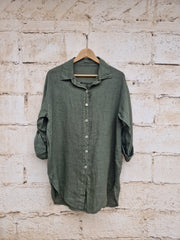 Maikel oversized linen shirt