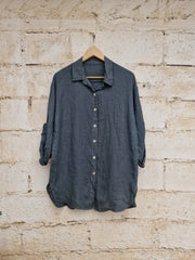 Maikel oversized linen shirt