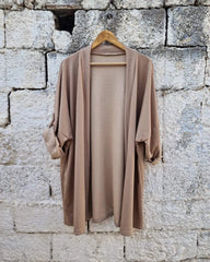 Yuze ζακέτα one size με άνετη γραμμή