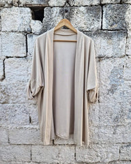 Yuze ζακέτα one size με άνετη γραμμή