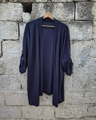 Yuze ζακέτα one size με άνετη γραμμή