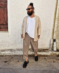 Yuze ζακέτα one size με άνετη γραμμή