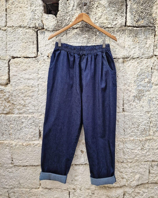 Afran jean παντελόνι σε άνετη γραμμή