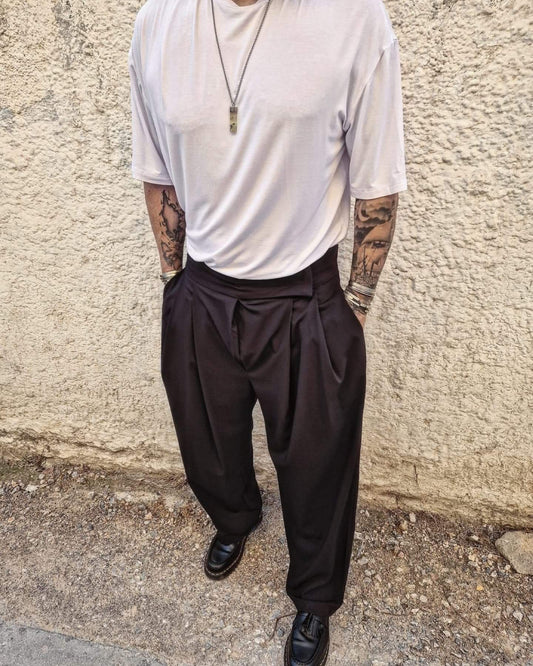 Yamir παντελόνι pleated