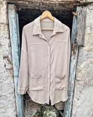 HAZIEL πουκάμισο oversized