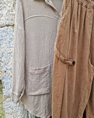 HAZIEL πουκάμισο oversized