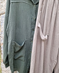 HAZIEL πουκάμισο oversized