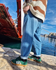 Misael jean oversized παντελόνι