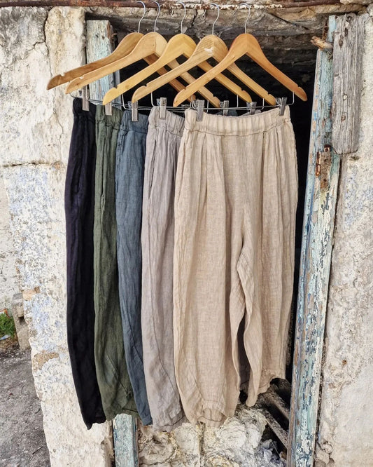 Eytan oversized linen pants