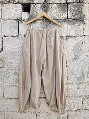 Calico full oversized pants