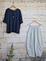 Abaco oversized cotton pants