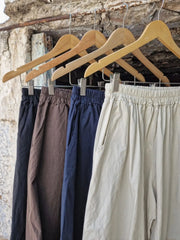 Abaco oversized cotton pants