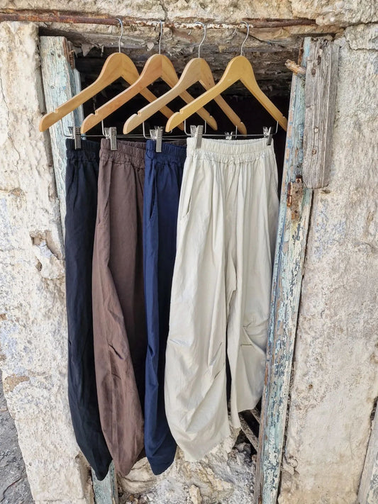 Abaco oversized cotton pants
