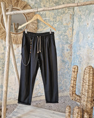 Matsu 100% λινό παντελόνι