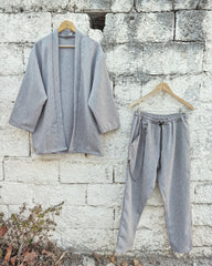 Aryaman σετ παντελόνι και κιμονό σε κανονική γραμμή - Bohoskull