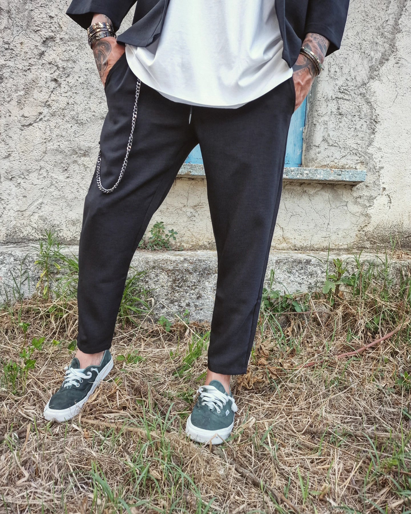 Aryaman σετ παντελόνι και κιμονό σε κανονική γραμμή - Bohoskull