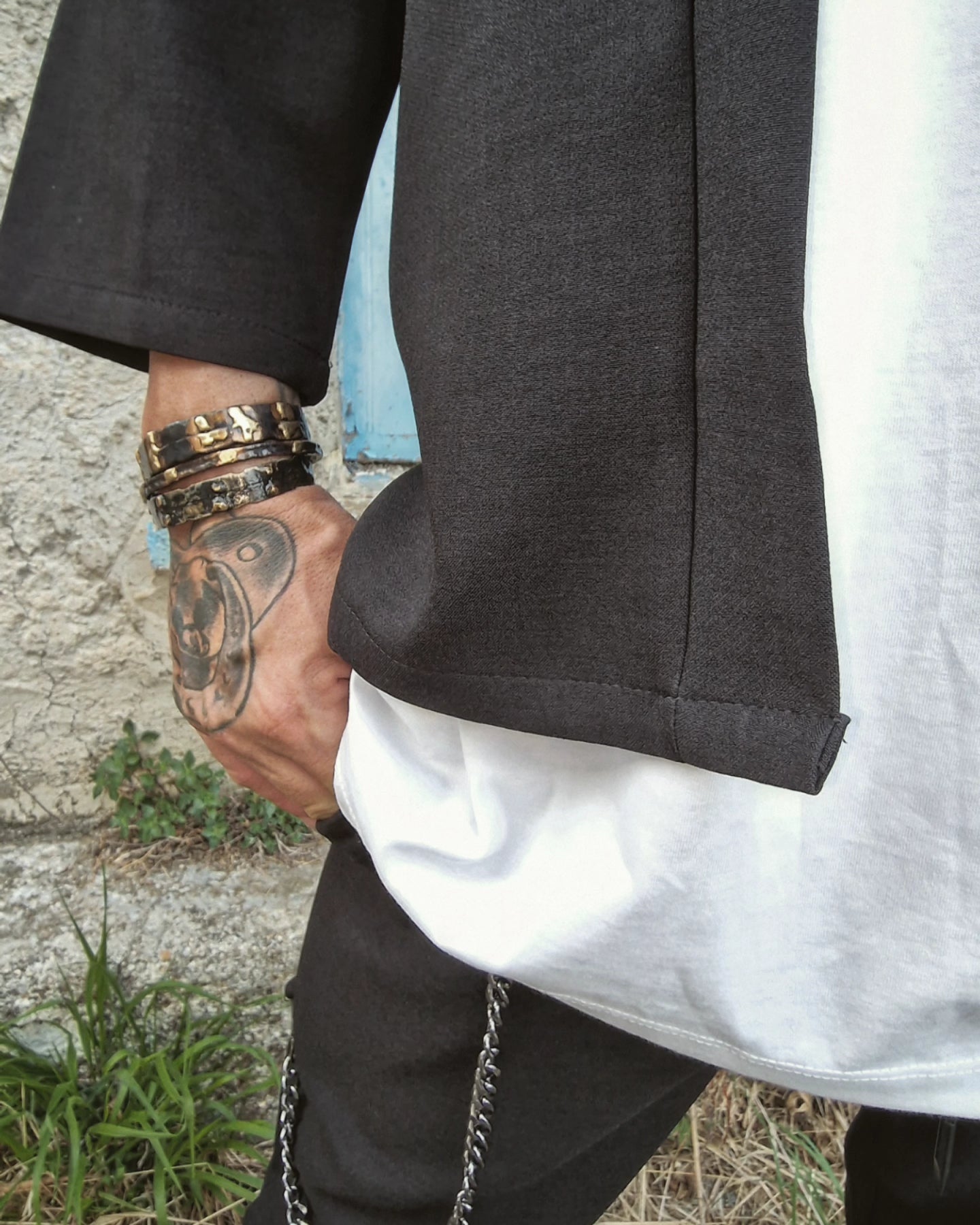 Aryaman σετ παντελόνι και κιμονό σε κανονική γραμμή - Bohoskull