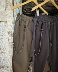 OLAF βαμβακερό παντελόνι σε κανονική γραμμή - Bohoskull