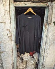 Spigot Mπλούζα Οversized σε Άνετη Γραμμή - Bohoskull