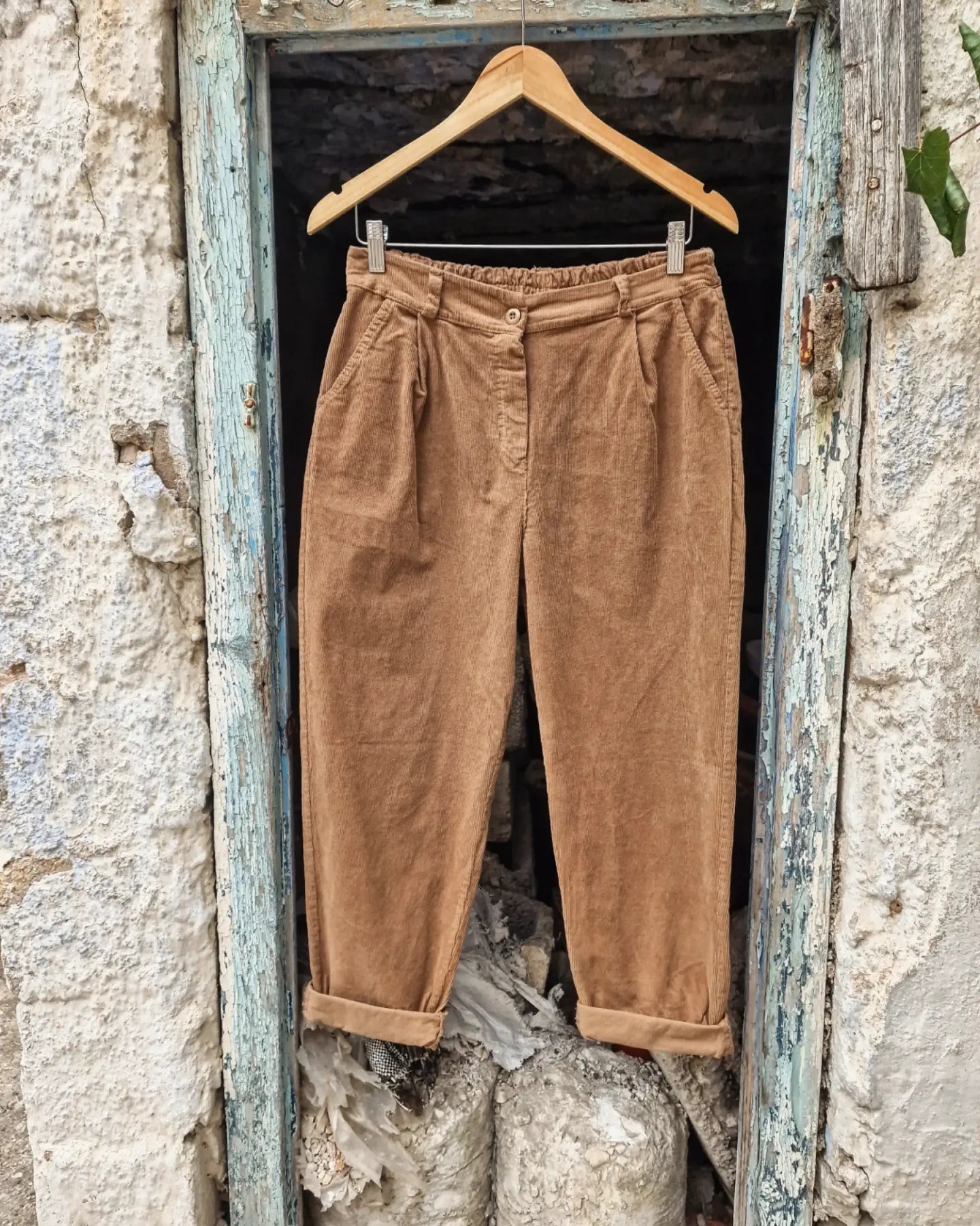 Fonzy κοτλέ παντελόνι σε κανονική γραμμή - Bohoskull