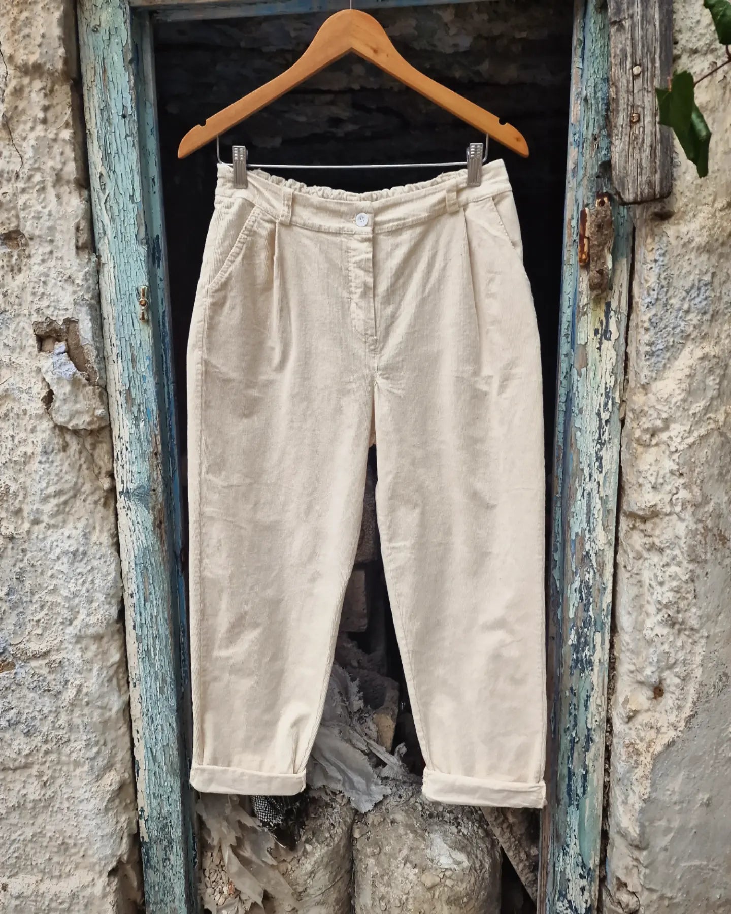 Fonzy κοτλέ παντελόνι σε κανονική γραμμή - Bohoskull