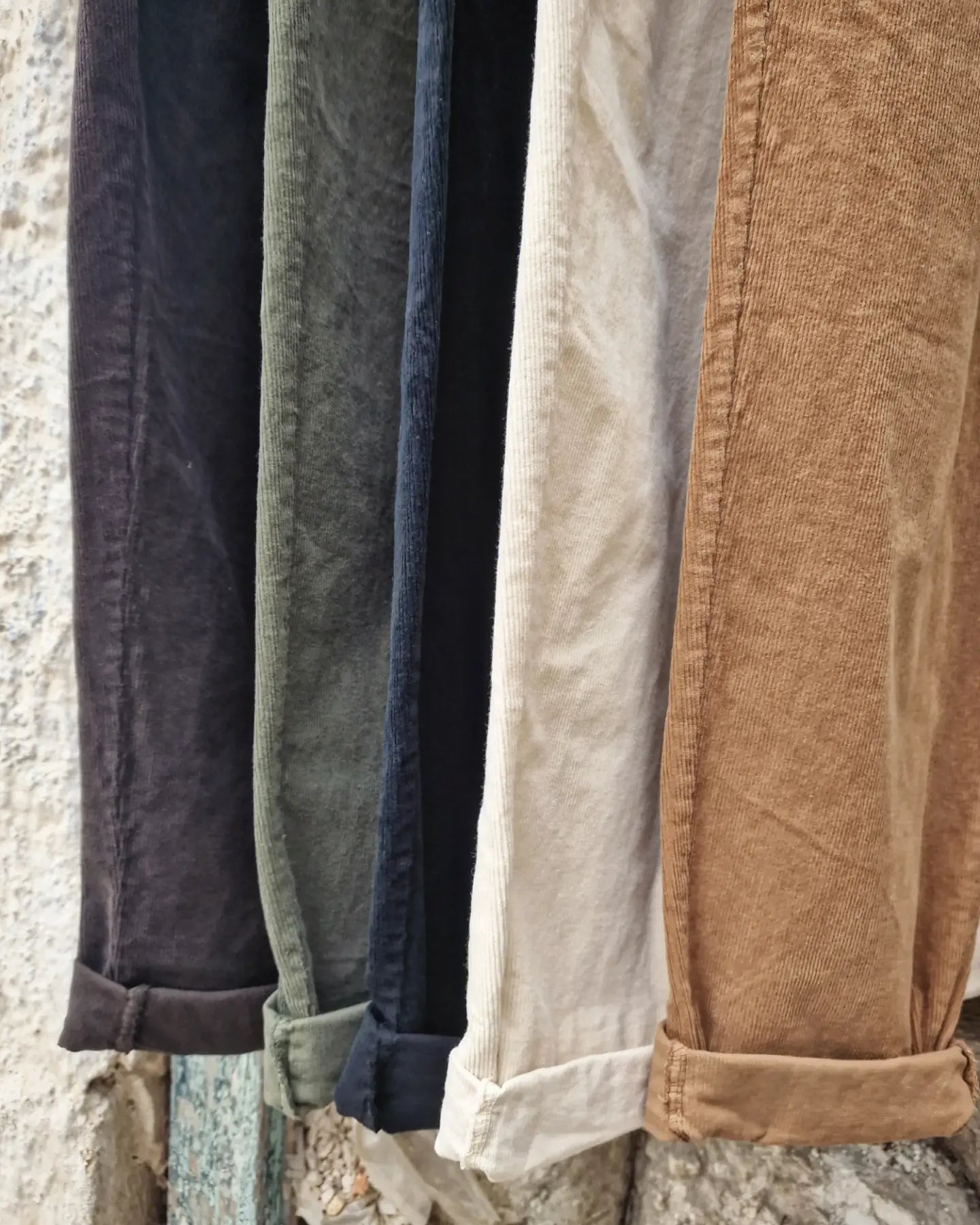 Fonzy κοτλέ παντελόνι σε κανονική γραμμή - Bohoskull