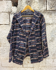 Aztec παλτό με κανονική γραμμή - Bohoskull