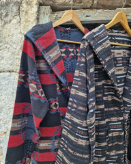 Aztec παλτό με κανονική γραμμή - Bohoskull