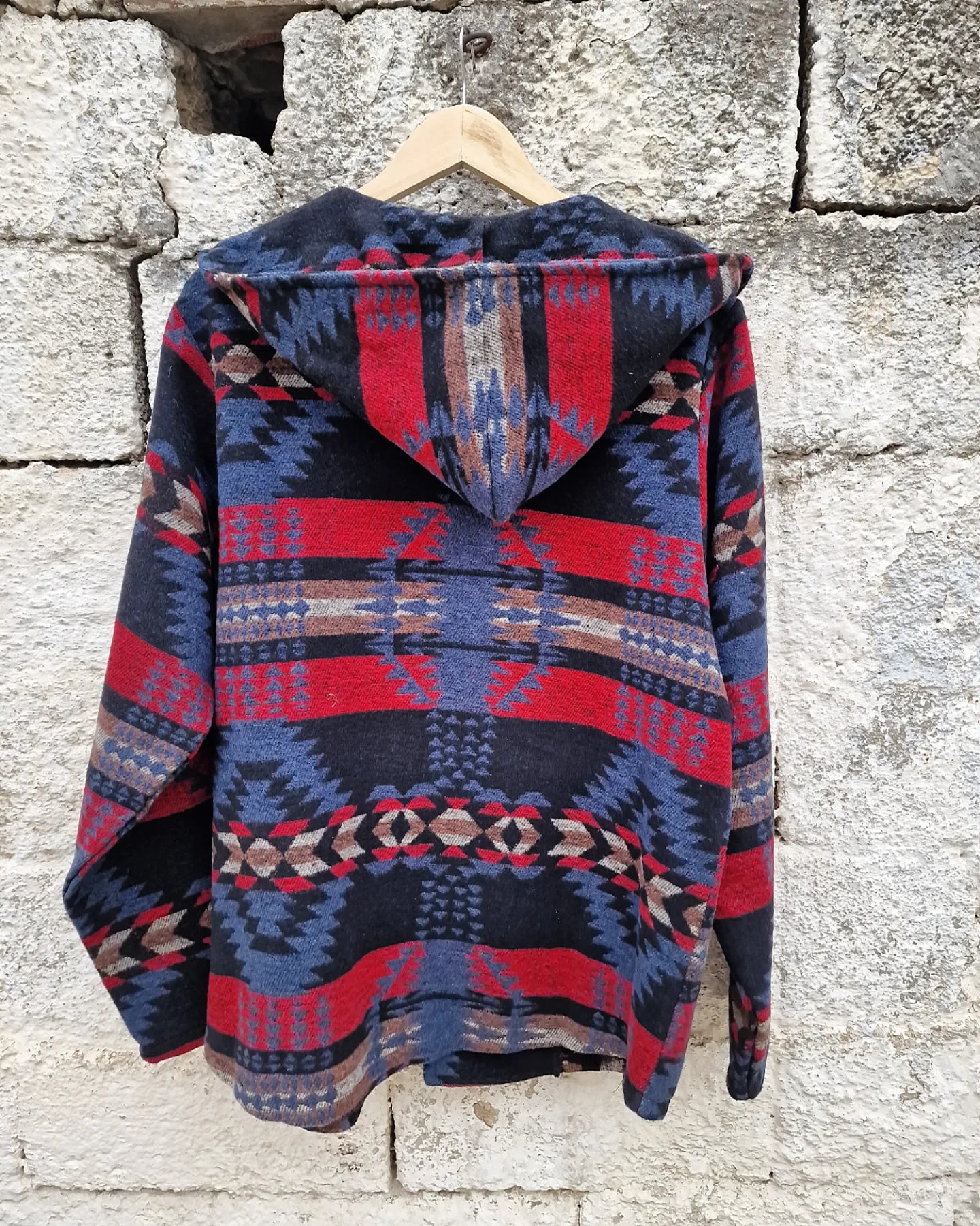 Aztec παλτό με κανονική γραμμή - Bohoskull