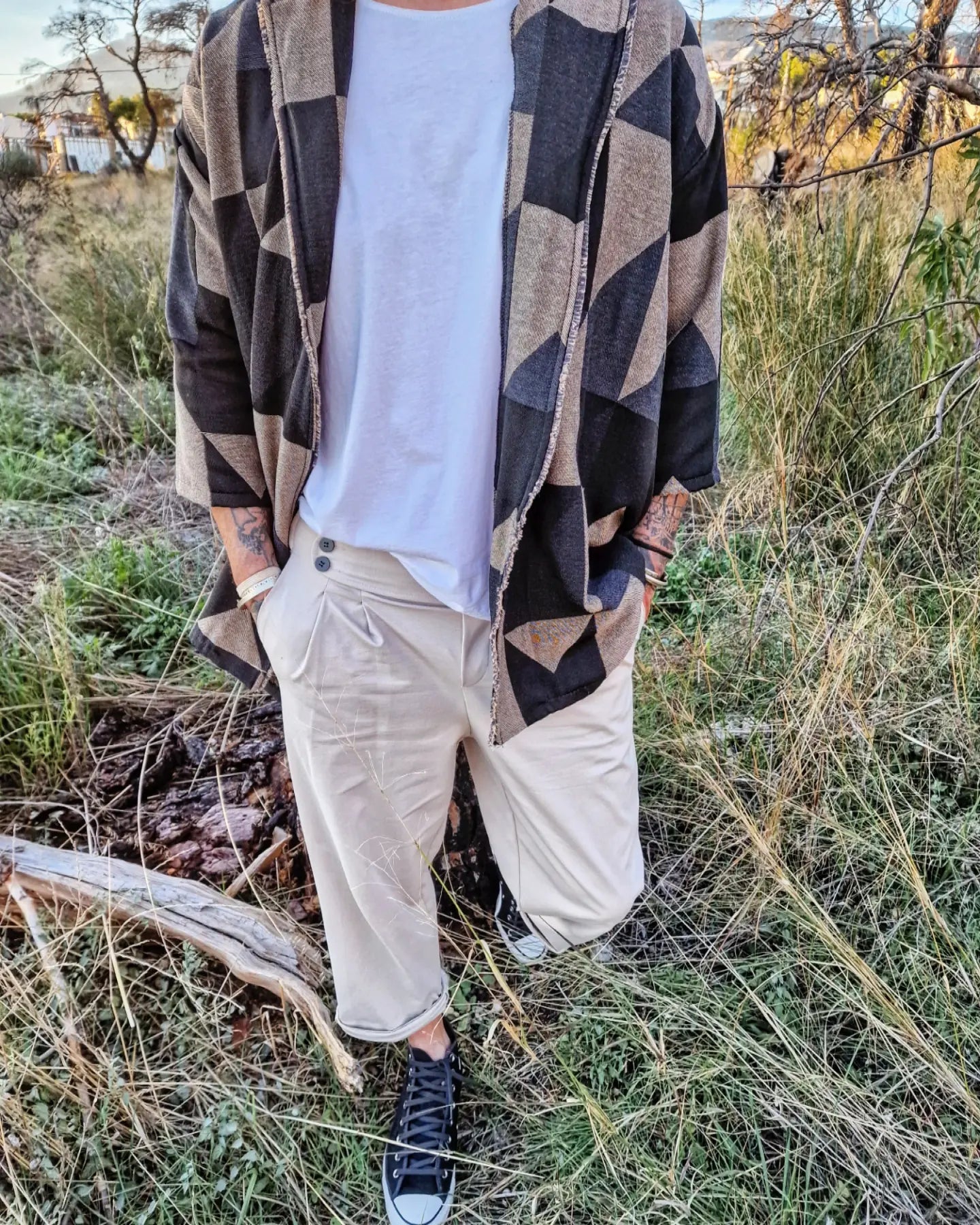 Kolton παλτό one size oversized - Bohoskull