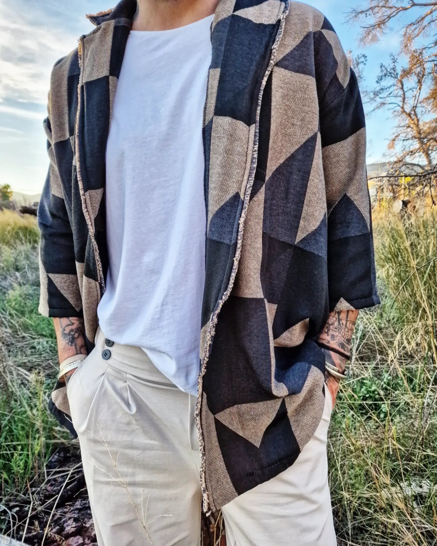 Kolton παλτό one size oversized - Bohoskull