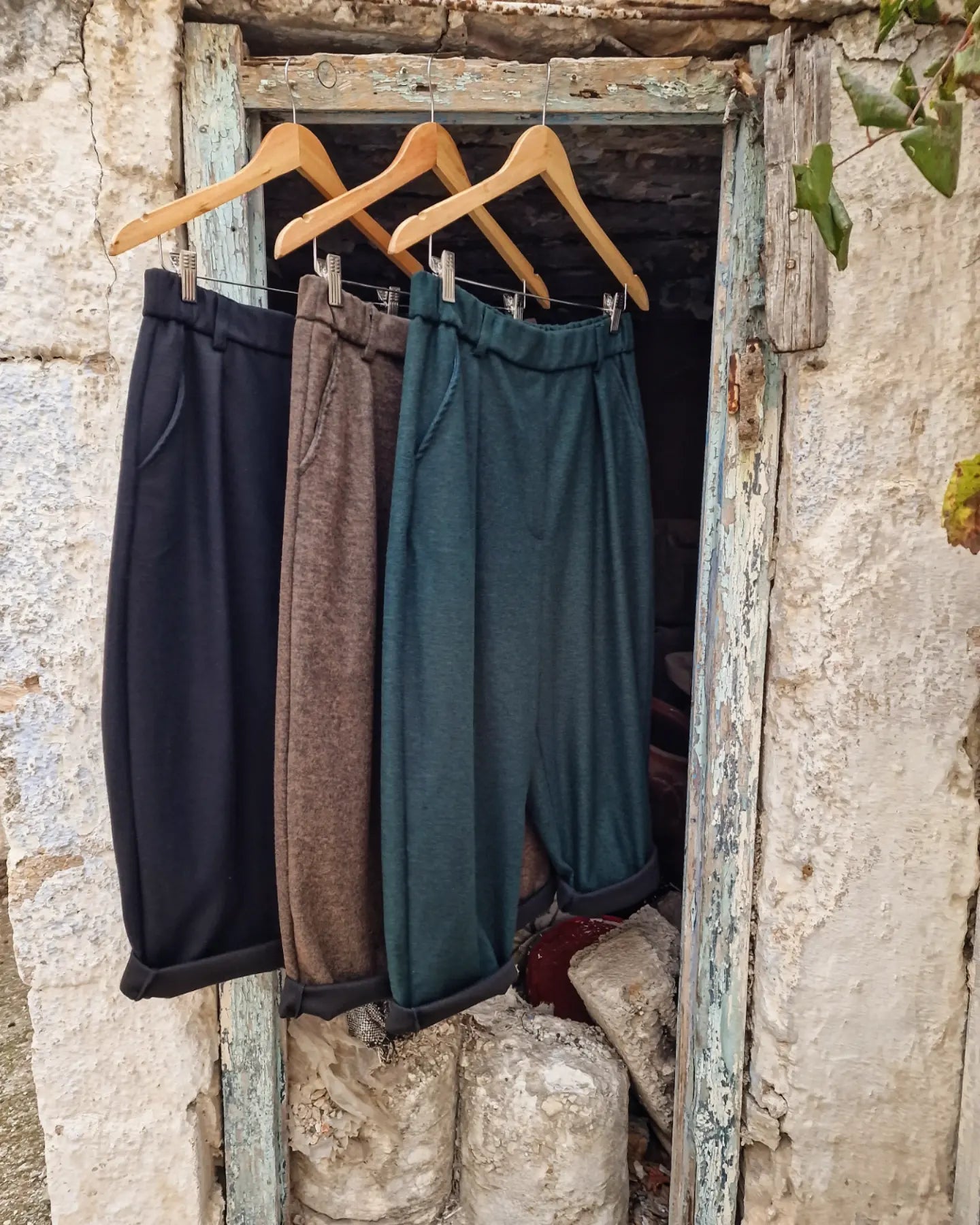 Amim παντελόνι onesize σε άνετη γραμμή - Bohoskull