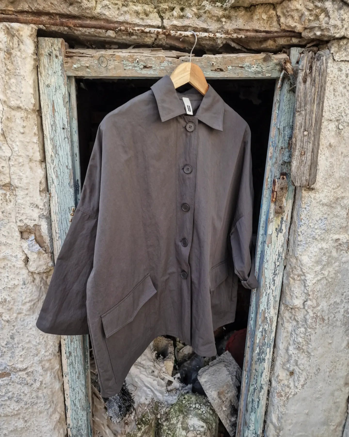 Tora japanese πουκάμισο onesize oversized - Bohoskull