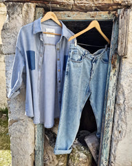 LIEV JEAN SHIRT ONESIZE OVERSIZED UNISEX