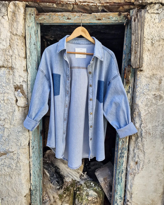 LIEV JEAN SHIRT ONESIZE OVERSIZED UNISEX