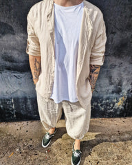 Ivin Λινό παντελόνι σε άνετη γραμμή