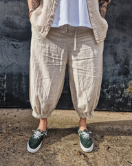 Ivin Λινό παντελόνι σε άνετη γραμμή