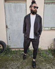 Martim βαμβακερό σετ παντελόνι και σακάκι