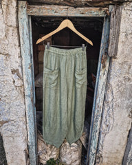 Kyron λινό παντελόνι σε άνετη γραμμή