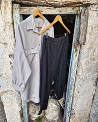 Olly παντελόνι με άνετη γραμμή