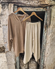 Cuzco Λινή παντελόνα