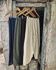 Cuzco Λινή παντελόνα