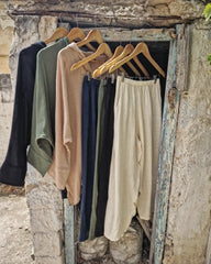 Cuzco Λινή παντελόνα