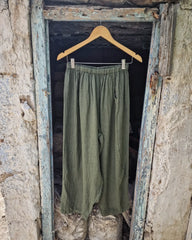 Cuzco Λινή παντελόνα