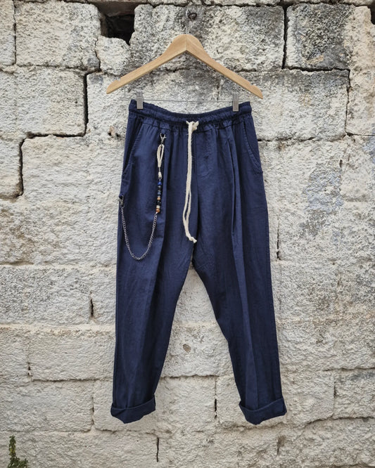 ARKAN παντελόνι με κανονική γραμμή - Bohoskull