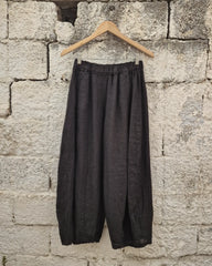 Hydra japanese oversized Λινή παντελόνα