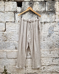 Vakaris λινό σετ κιμονό και παντελόνι