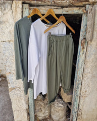 Maxon παντελόνι βράκα με άνετη γραμμή