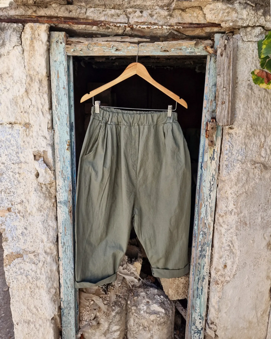 Maxon παντελόνι βράκα με άνετη γραμμή